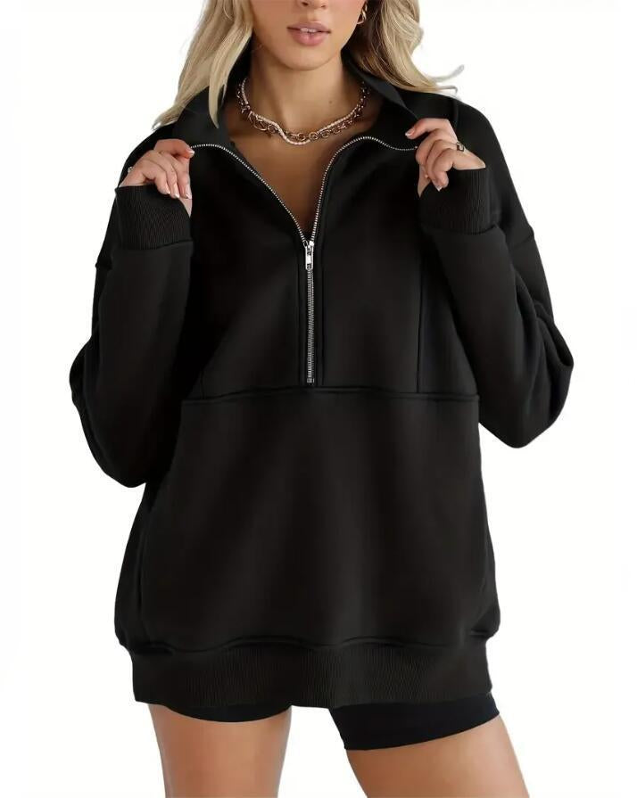 Harper Zip Sweatshirt
