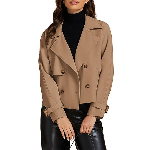 Sienna Cropped Trench Coat