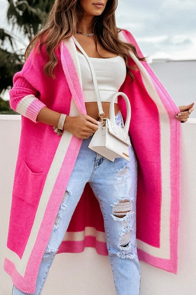 Serene Knit Hooded Cardigan