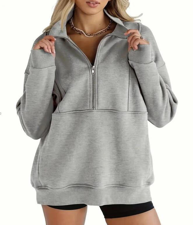 Harper Zip Sweatshirt